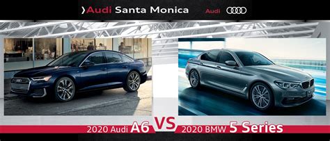 2020 Audi A6 vs. 2020 BMW 5 Series: Similarities and Differences