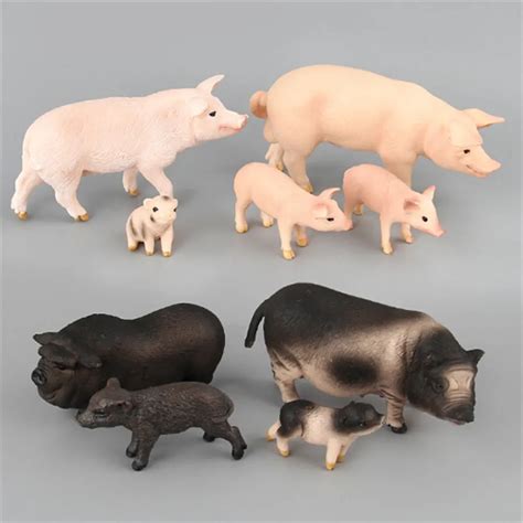 Figurine Pig Figure Kids Educational Figure Toy Original Farm Animal ...