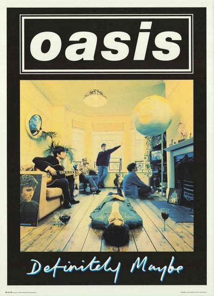 Oasis Definitely Maybe Album Cover 1994 Poster 25x35 – BananaRoad