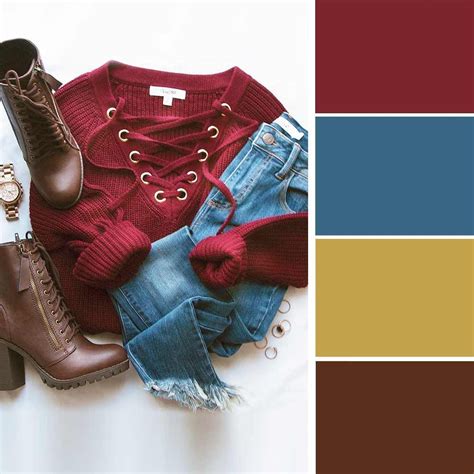 24 Perfect Color Combinations for Your Fall Wardrobe