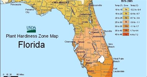 Farmers Know Best: Florida USDA Plant Hardiness Zones Map