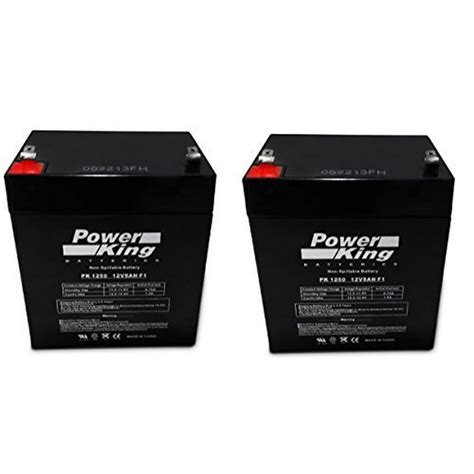 Razor E100 E125 E150 Electric Scooter battery 12V 5AH - 2 Pack (PK1250 ...