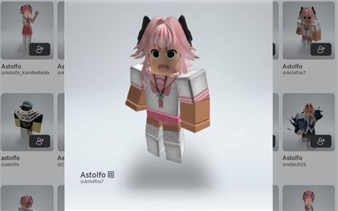 Cute Roblox Avatar Ideas