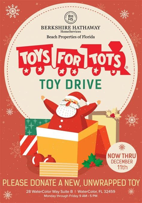 Toys for Tots Donation Poster Free (1st Amazing Toy Donation Flyer ...