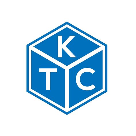 KTC letter logo design on black background. KTC creative initials ...