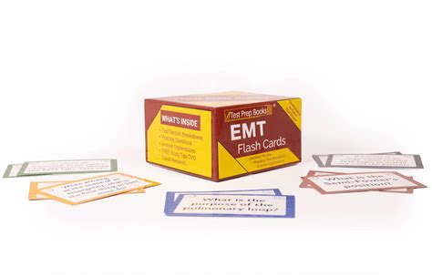 NREMT Exam Flashcards: EMT Flash Cards Study Guide and Practice ...