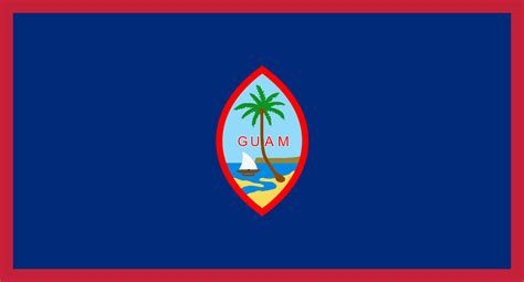 Flag of Guam image and meaning of the Guam flag - Country flags