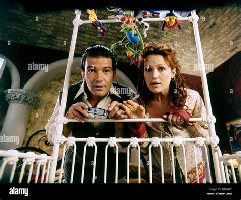 ANTONIO BANDERAS & CARLA GUGINO SPY KIDS (2001 Stock Photo, Royalty ...