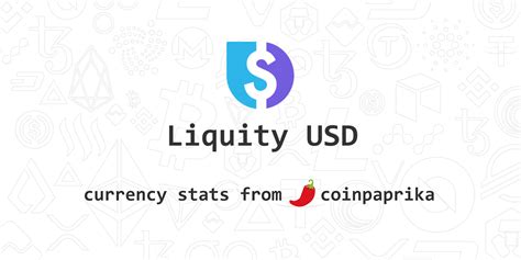 Liquity USD (LUSD) Price - Live Chart, Index, Market Cap | CoinPaprika