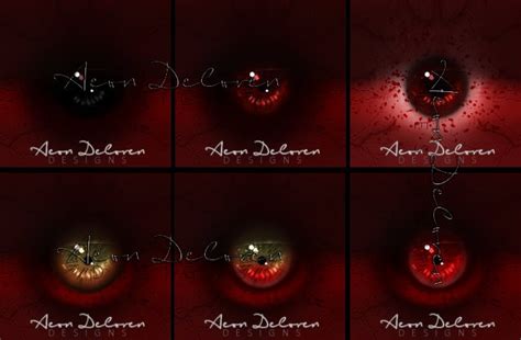 Ghoulish IMVU Eye Texture Pack - Etsy