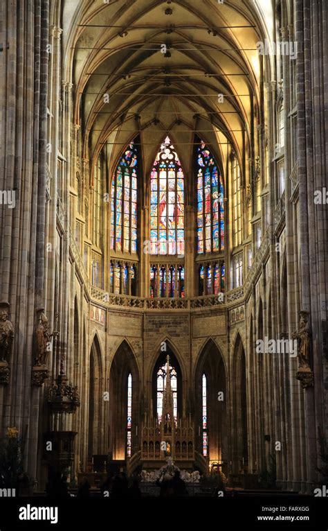 Prague castle interior hi-res stock photography and images - Alamy