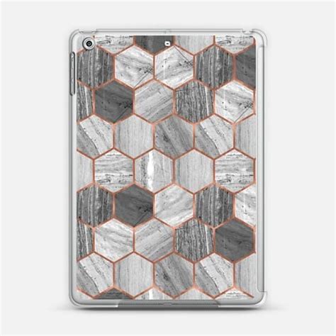 Casetify iPad Air 2 Classic Snap Case - Marble Hexagons by Emanuela ...