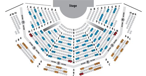 Pabst Theatre Seating Map | Elcho Table