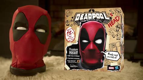 MARVEL LEGENDS DEADPOOL CABEZA INTERACTIVA HASBRO - YouTube