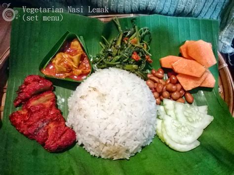 Vegetarian Nasi Lemak