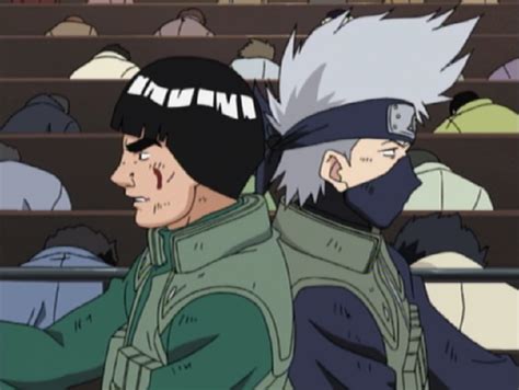 Might Guy and Kakashi Hatake | Kakashi, Anime naruto, Guy sensei