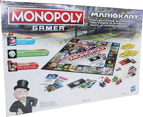 Hasbro Gaming Monopoly Gamer Nintendo's Super Mario Characters ...