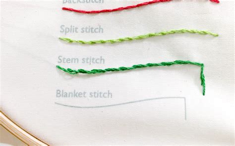 How to Embroidery Stem Stitch - Embroidery Machine World