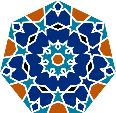 Islamic Geometric Tile by @GDJ, Inspired and derived from Lazur's ...