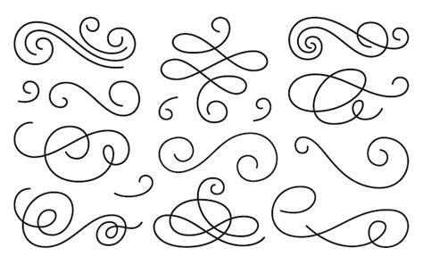 Swirly swirls Vectors & Illustrations for Free Download | Freepik