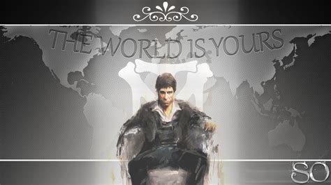 Scarface Tony Montana The World Is Yours by sodesgn on DeviantArt