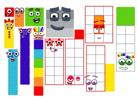 Pin by carmina Martinez on Numberblocks | Free preschool printables ...