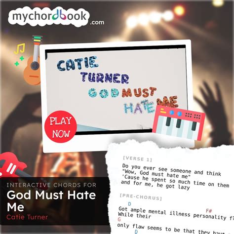 Catie Turner - God Must Hate Me Chords