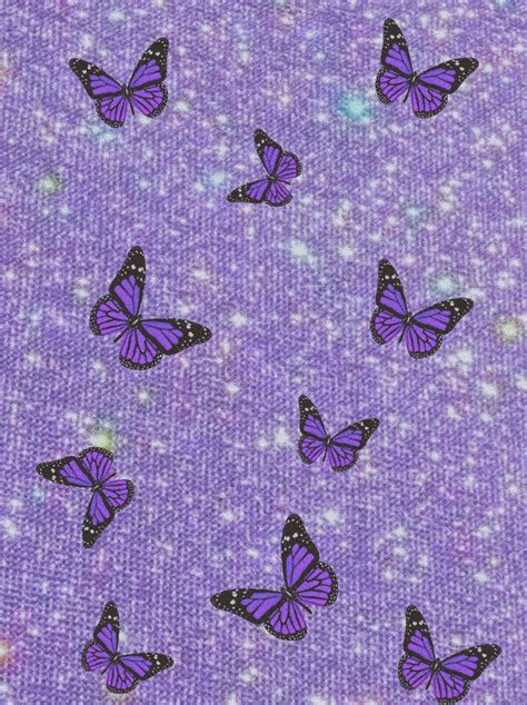 Purple Y2K Aesthetic Wallpaper