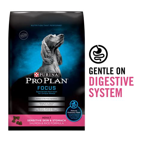 Purina Pro Plan Sensitive Stomach Dry Dog Food, FOCUS Sensitive Skin ...