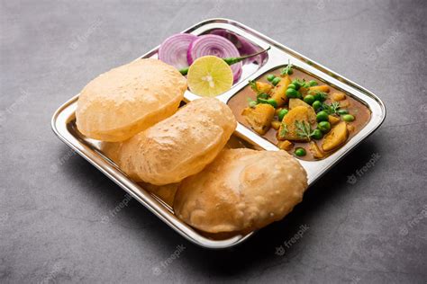 Premium Photo | Poori masala curry or aloo sabzi for puri