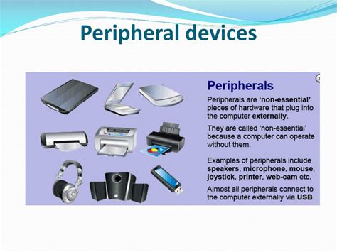 Peripheral Devices Examples