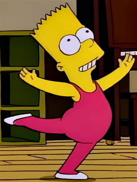 Dancing Simpsons in Pink Outfit