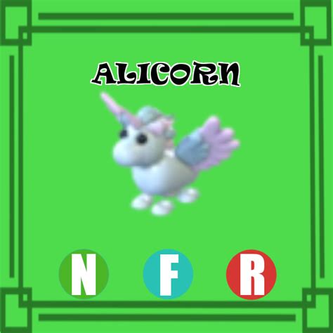 Alicorn NEON FLY RIDE Adopt Me