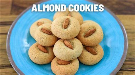 Almond Cookies (Soft and Chewy) - The Cooking Foodie