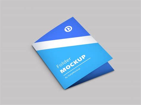 Folder Mockup 2023 - Daily Mockup