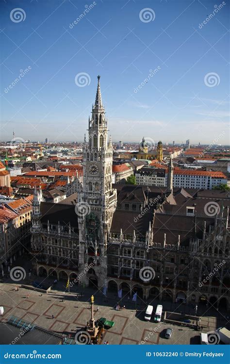 Rathaus in Munich stock photo. Image of architecture - 10632240