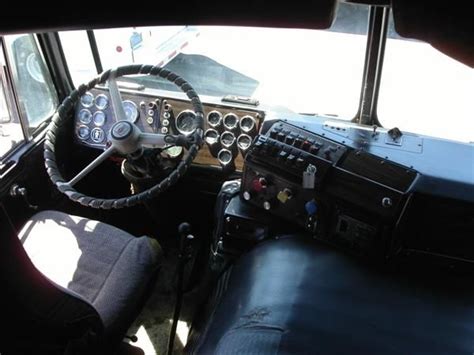 Classic Kenworth Truck Interior