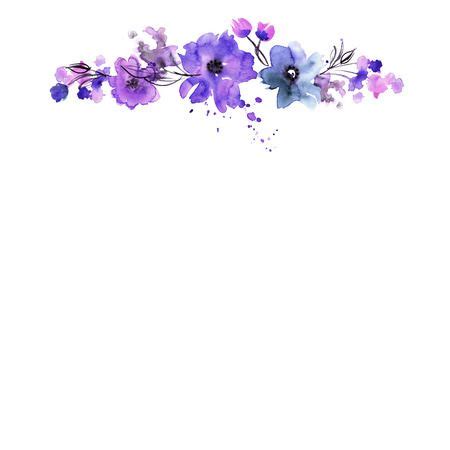 free purple flower border clip art 10 free Cliparts | Download images ...