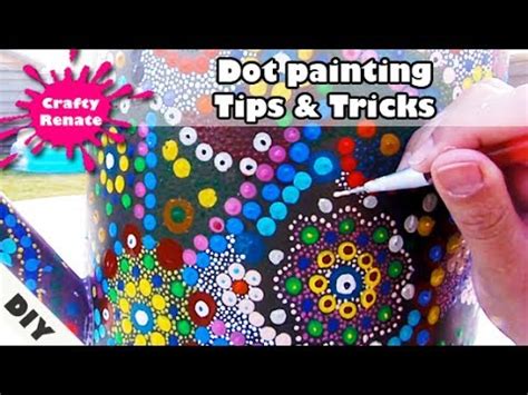 Dot painting - Tips & Tricks 🎨 - YouTube