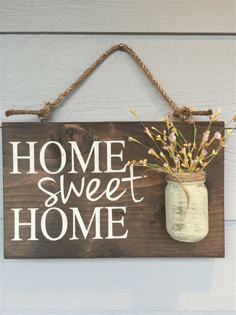 Diy Wooden Signs For Home - 41 Easy DIY Rustic Wood Signs That Will ...