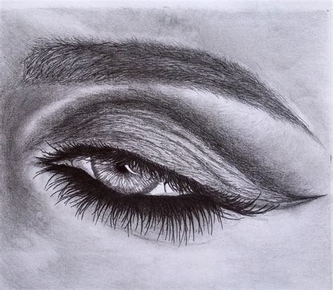 REALISTIC EYE PENCIL DRAWING by hiraysin on DeviantArt