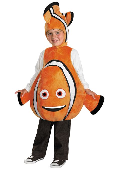 Deluxe Toddler Nemo Fish Costume - Finding Nemo Animal Costumes