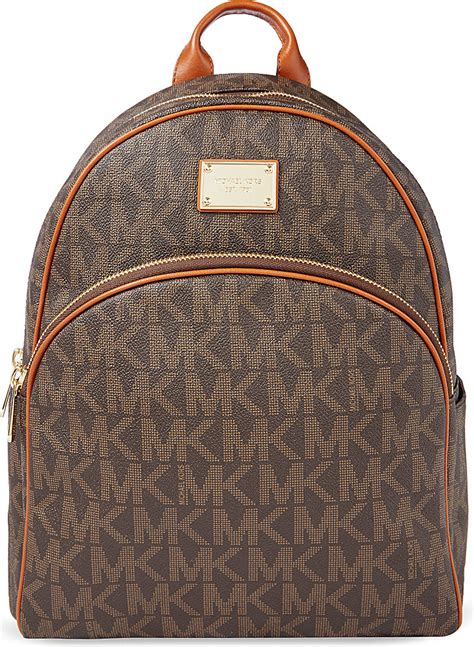 Michael michael kors Large Backpack in Brown | Lyst