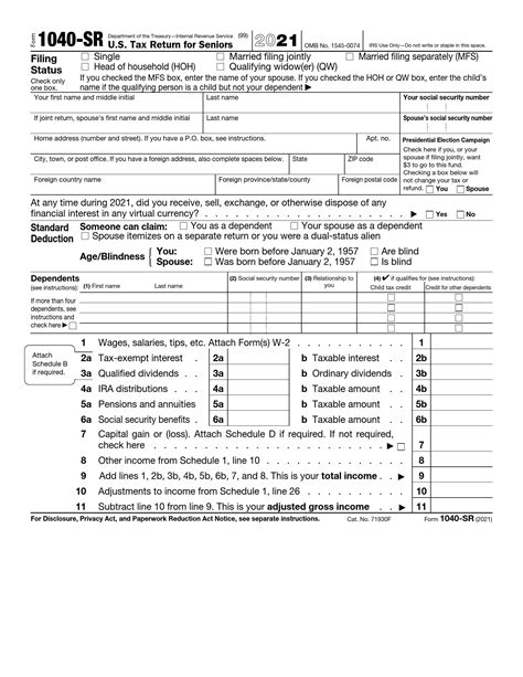 Irs Form 1040 2023 - Printable Forms Free Online