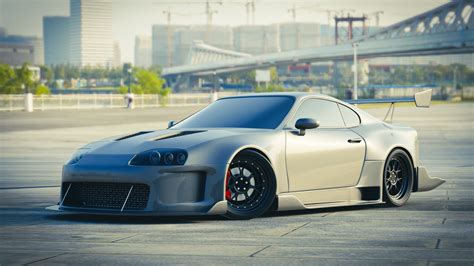 Toyota Supra MK4 Tuned - 3D Model by Naudaff3D