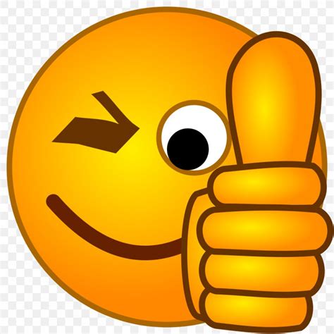 Thumb Signal Emoji Smiley Clip Art, PNG, 1024x1024px, Thumb Signal ...