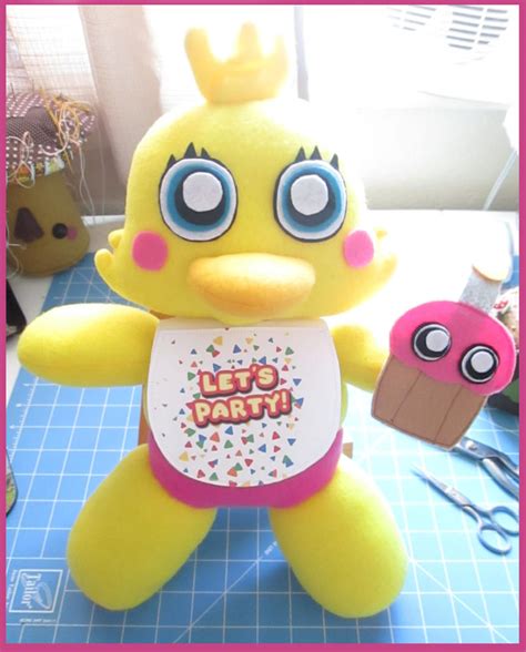 Toy Chica Plush by FabroCreations on DeviantArt