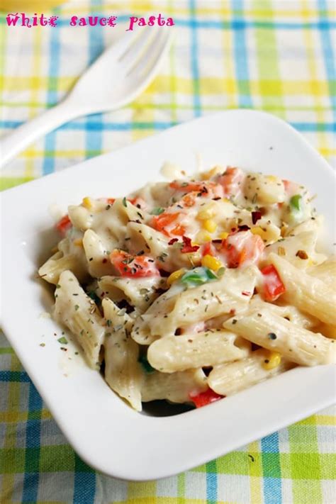 White sauce pasta- Bechamel Sauce Pasta | Cook Click N Devour!!!