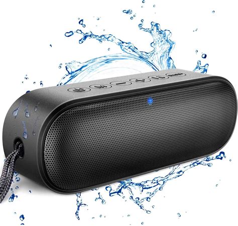 Bluetooth Speaker,LENRUE A15 IPX7 Waterproof Bluetooth Speaker with ...