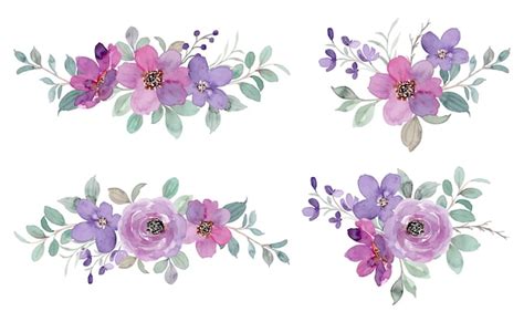 Purple wedding flowers Vectors & Illustrations for Free Download | Freepik